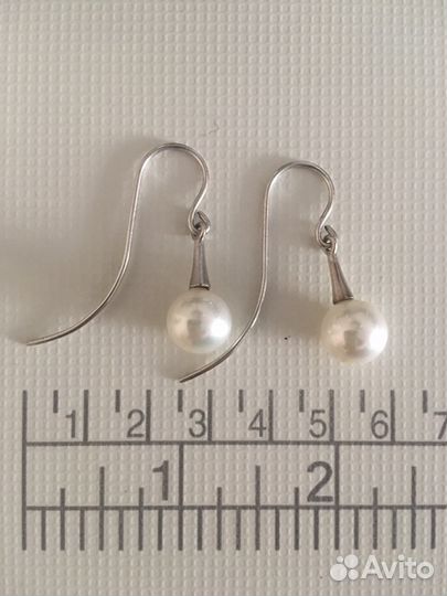 Серьги с жемчугом