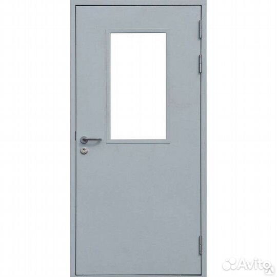 Дверь противопожарная с остекленением EI60