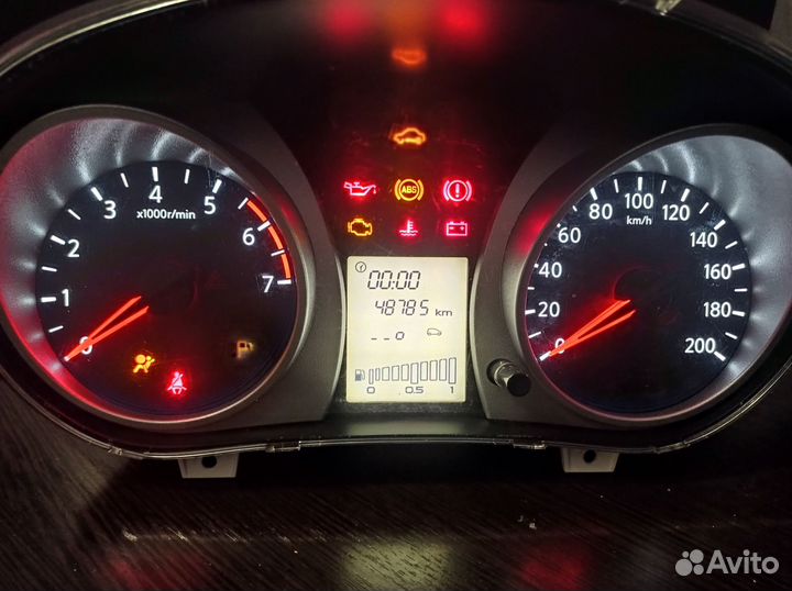 Приборная панель гранта