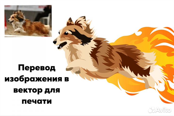 Векторная графика, отрисовка в вектор логотипа