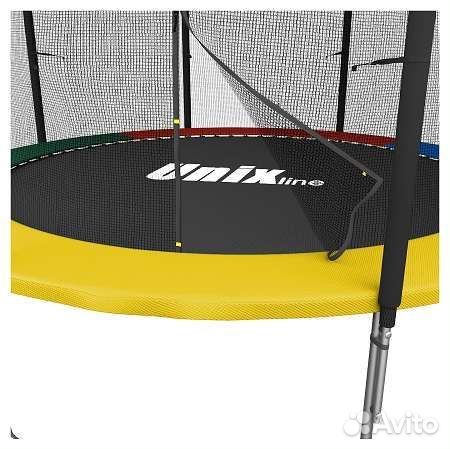 Батут unix line simple 12 ft color inside