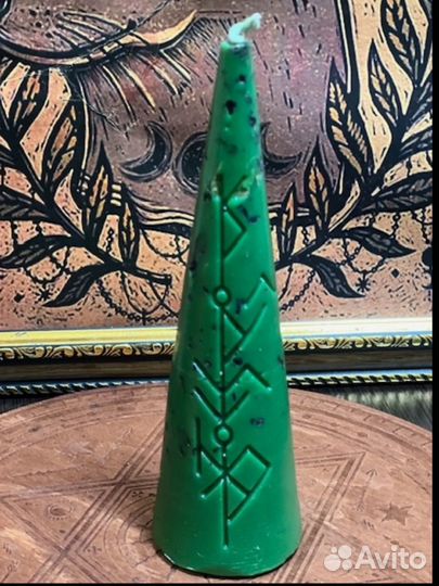 Свеча денежный ёрш