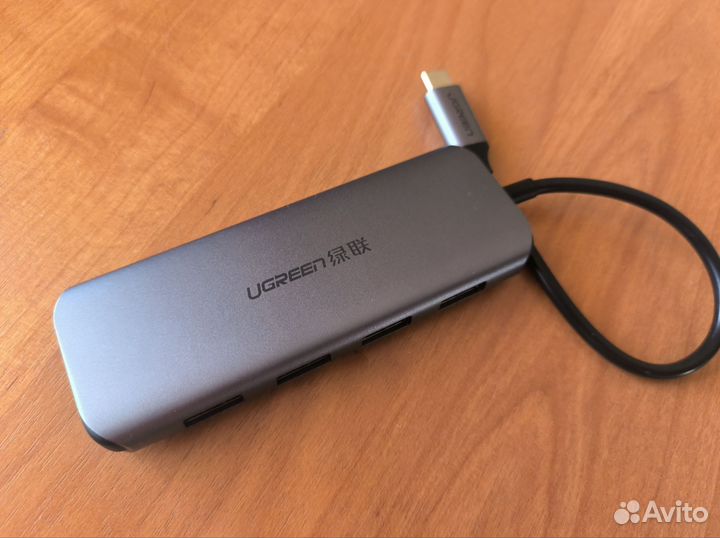Ugreen USB-C type-C Hub 4 в 1