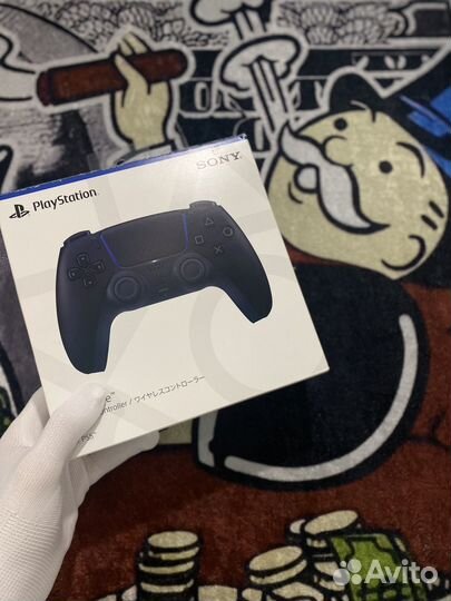 Геймпад sony ps 5 dualsense черный/black оригинал