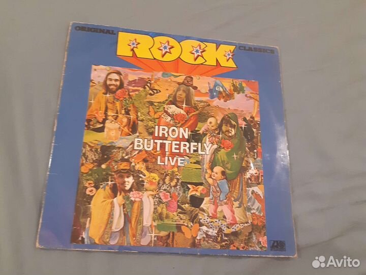 Виниловая пластинка iron butterfly live