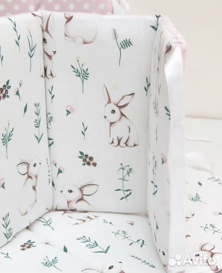 Бортики в детскую кроватку