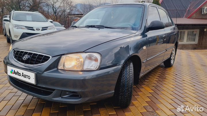 Hyundai Accent 1.5 МТ, 2008, 198 000 км