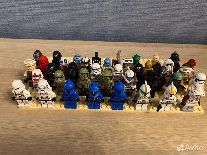 Lego star wars минифигурки