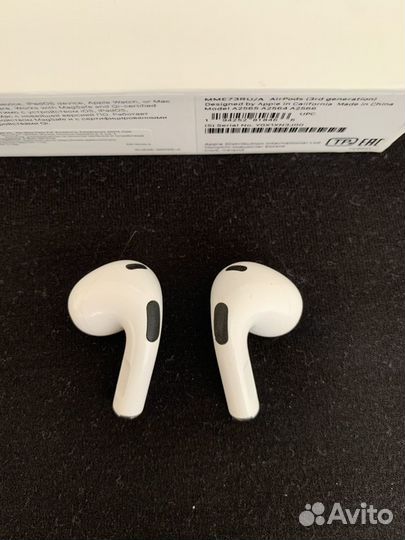 Беспроводные наушники apple airpods 3