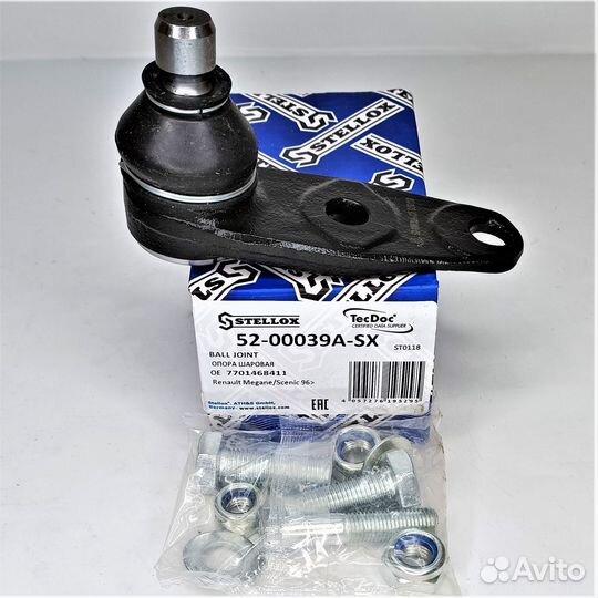 Опора шаровая Megane1/Symbol