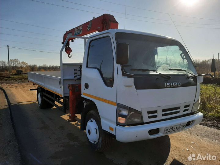 Isuzu NQR71P с КМУ, 2007