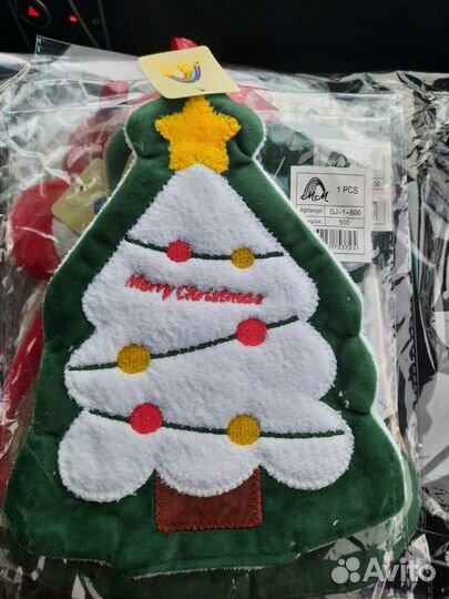 Прихватка - полотенце. Новогодняя