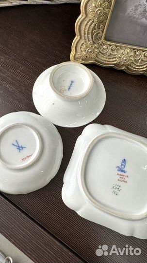 Розетки от мануфактур Meissen. KPM Berlin. Wien