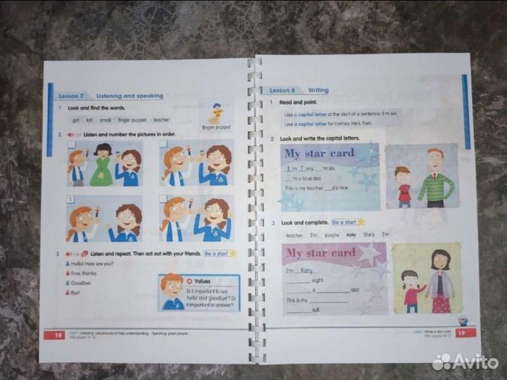 Academy stars starter 1, 2, 3, 4, 5, 6