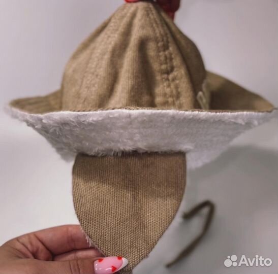 Панама утепленая детская