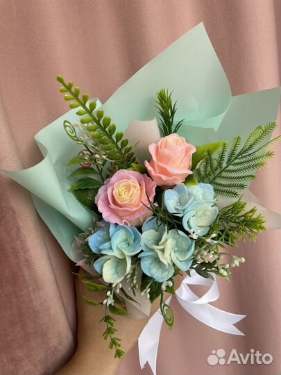 Букет из мыла