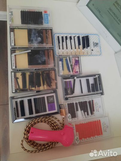 Расходники для наращивания ресниц