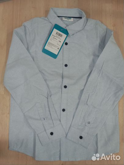 Рубашка школьная с длинным рукавом Acoola