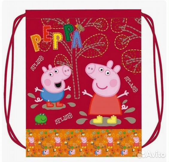 Мешок сумка для обуви детский