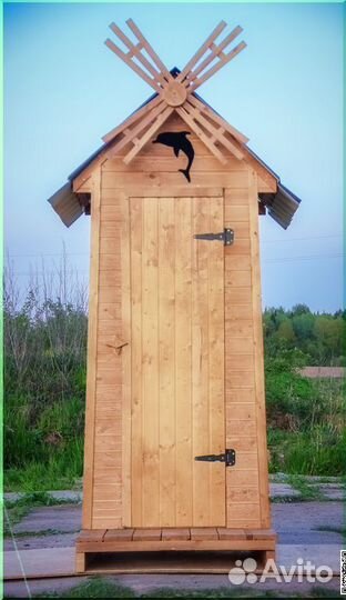 Дачный туалет с установкой SOX563
