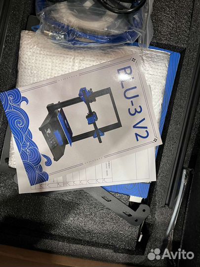 3d принтер blu-3 v2