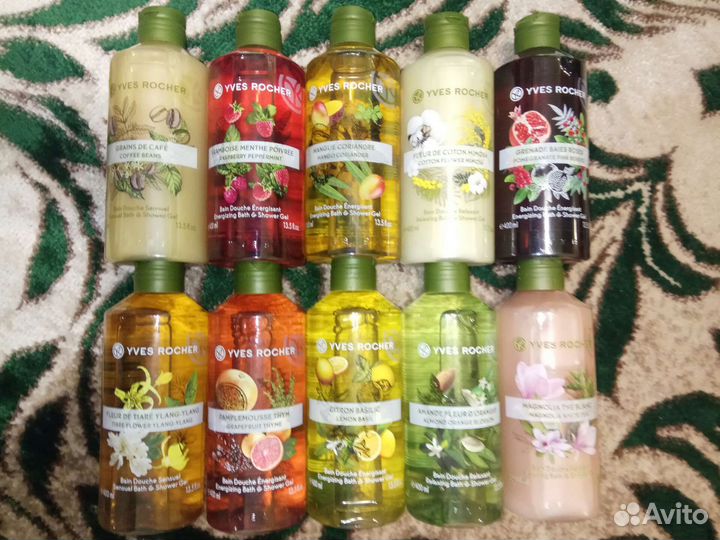 Гели для душа Ив Роше снятости Магнолия Лотос