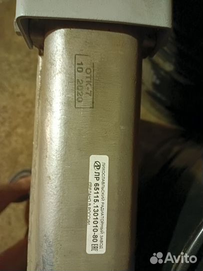 Радиатор охлаждения на камаз 65115 самосвал