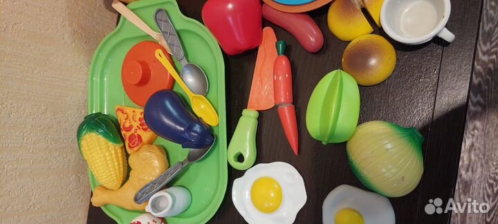 Посуда детская игрушки касса
