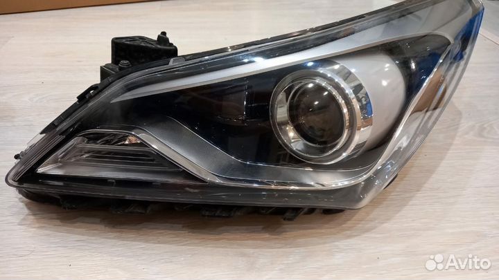 Фара передняя левая на hyundai solaris