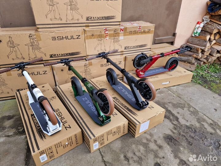 Самокат шульц 200 взрослый/подростковый