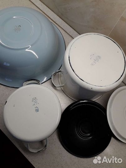 Посуда эмалированная СССР