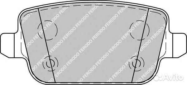 Задние тормозные колодки