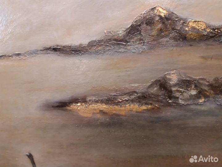 Картина маслом на холсте большая
