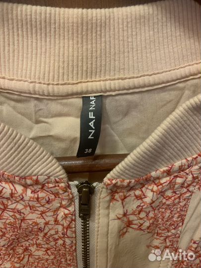 Бомбер блуза naf naf