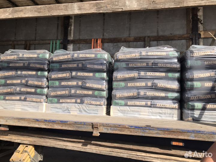 Цемент аккерман м500/м600