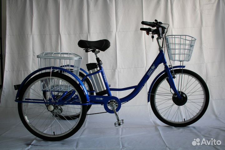 Электровелосипед GreenCamel Трайк-24 V2