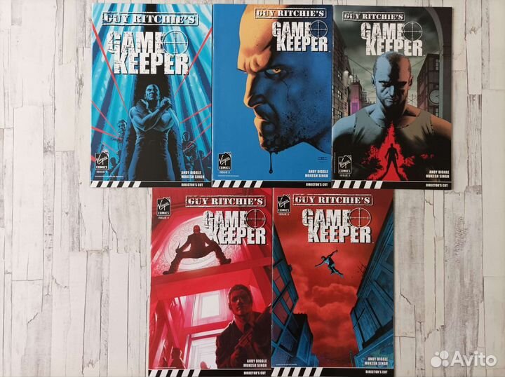 Комикс Game Keeper vol 1 + vol 2 Гай Ричи