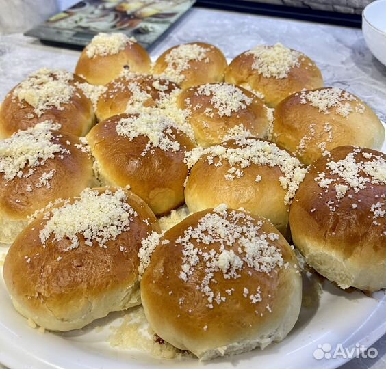 Домашний медовик, рулеты, булочки