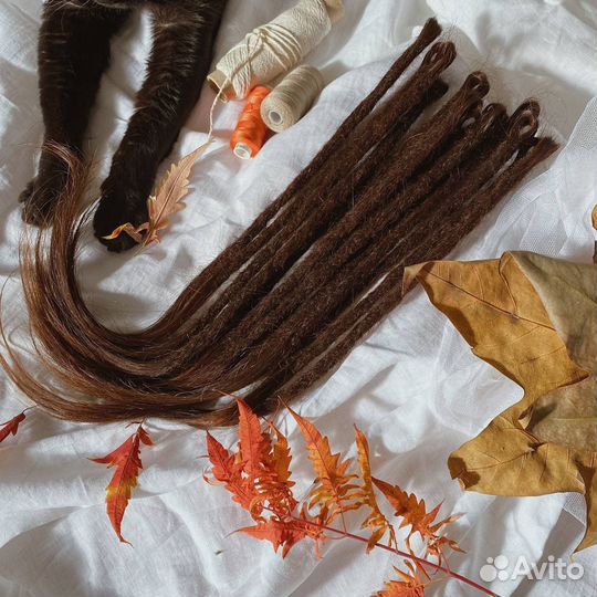 Дреды из натуральных волос