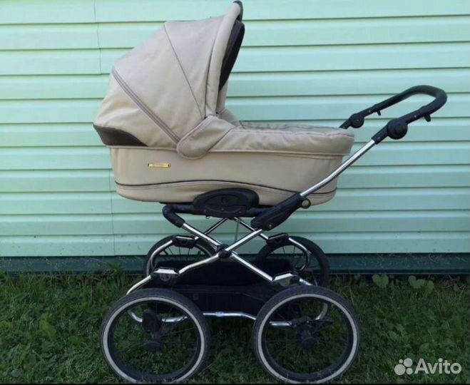 Коляска 2 в 1 Navington Caravel Экокожа