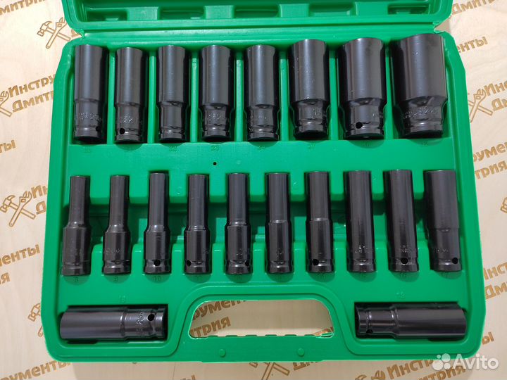 Набор торцевых головок 1\2