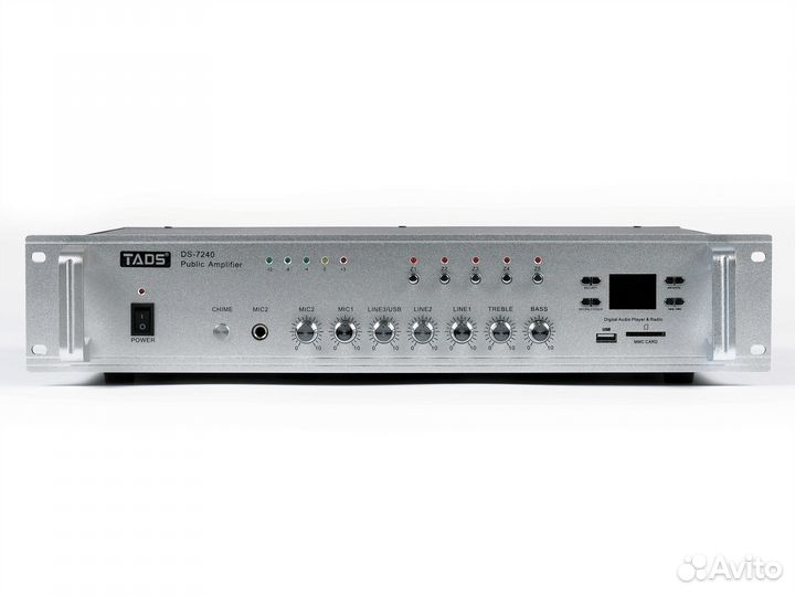 Tads DS-8500 Усилитель мощности трансляционный