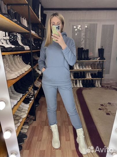 Спортивный костюм на флисе 42 44 размер