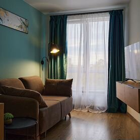 Квартира-студия, 24 м², 1 кровать
