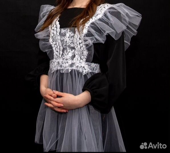 Школьный фартук на последний звонок