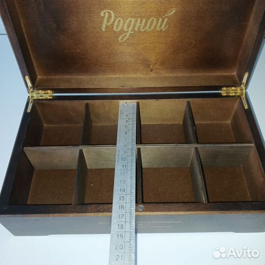 Шкатулка деревянная новая