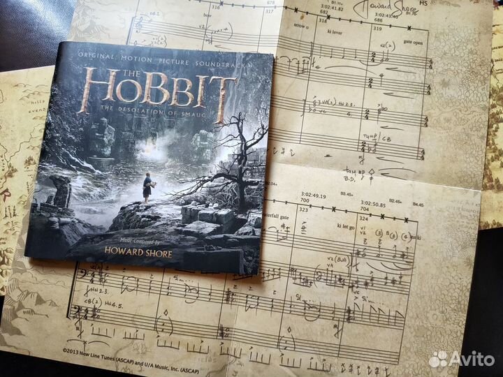 Продам фирменный cd Hobbit Саундтрек