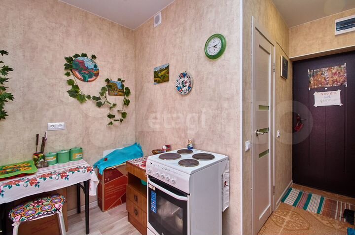 Апартаменты-студия, 17,1 м², 1/2 эт.