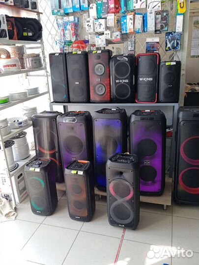 Колонки блютуз с караоке, колонки музыкальные