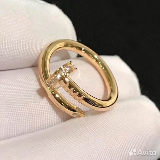 Кольцо Cartier Гвоздь золото 0,04ct